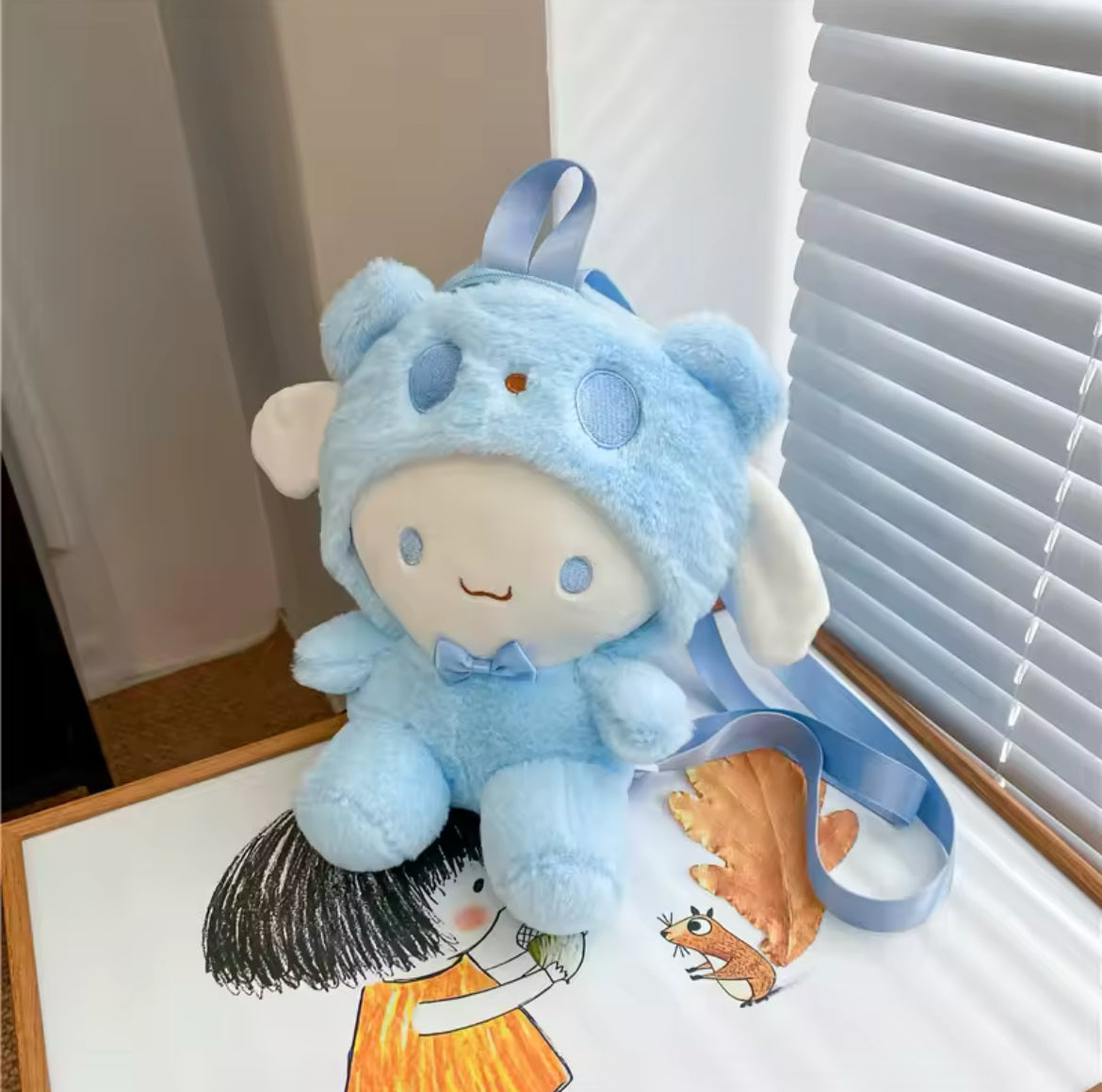 Ghiozdan Cinnamoroll Pluș 22 cm
