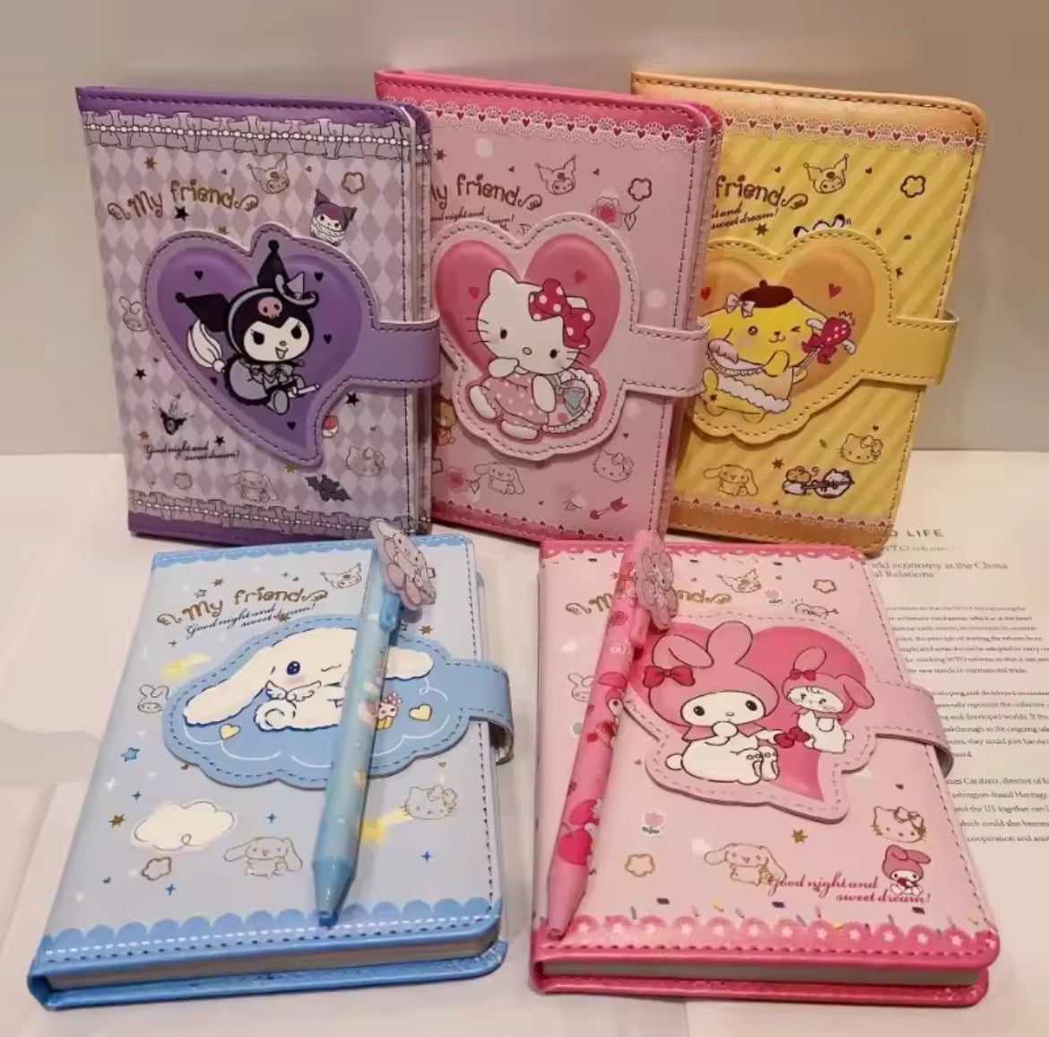Set Jurnal + Pix Sanrio