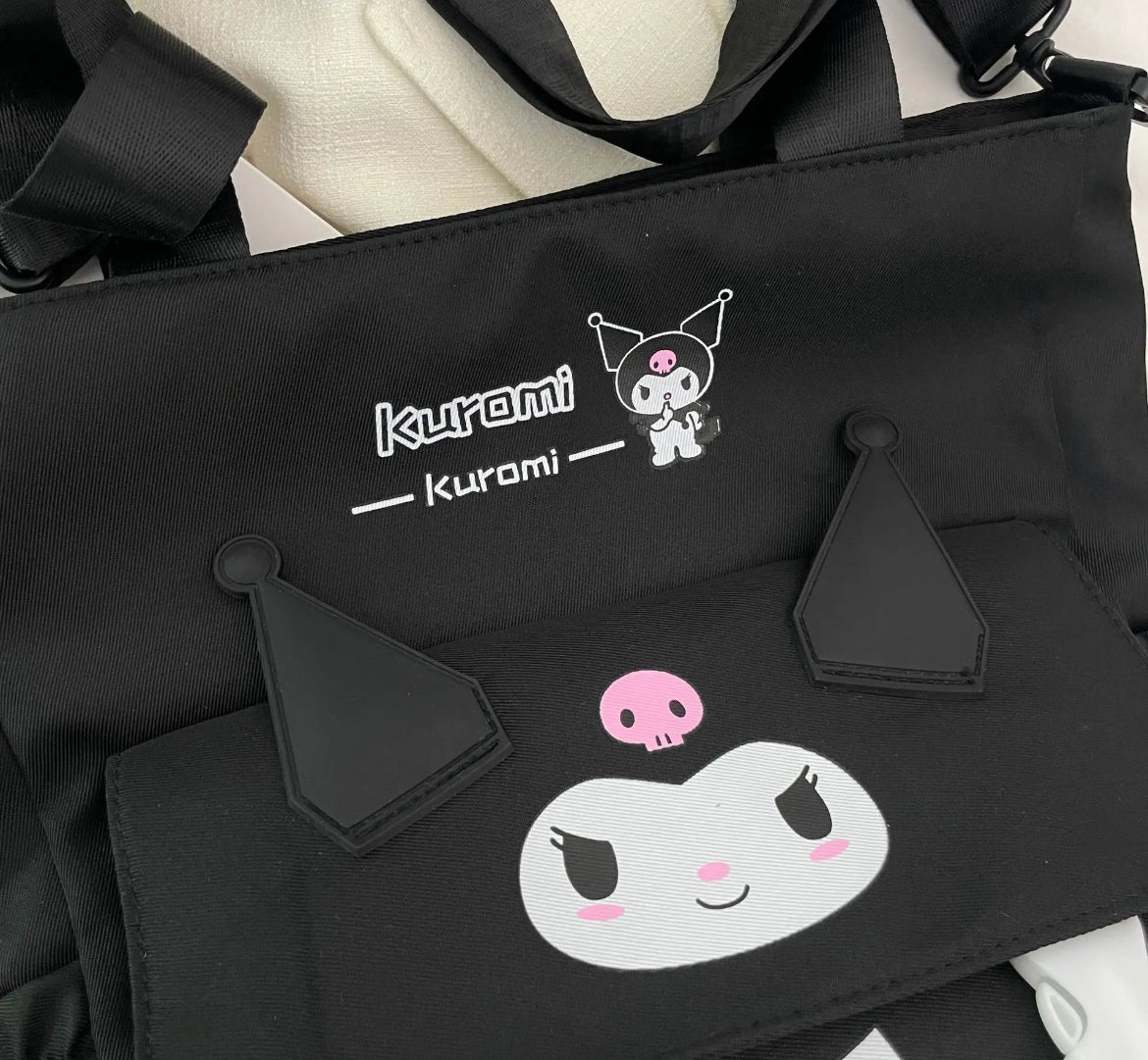 Geantă Black Kuromi