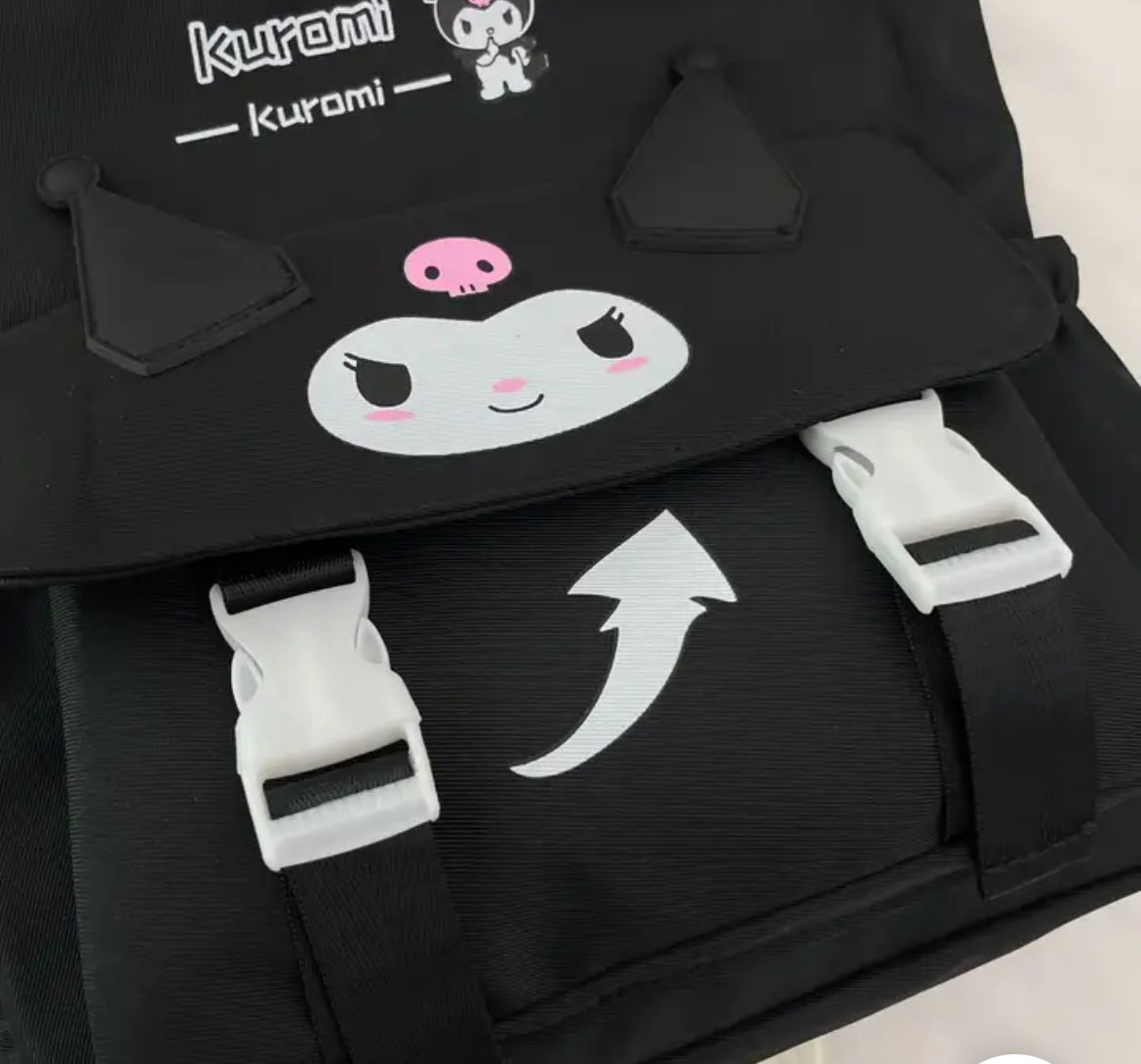 Geantă Black Kuromi