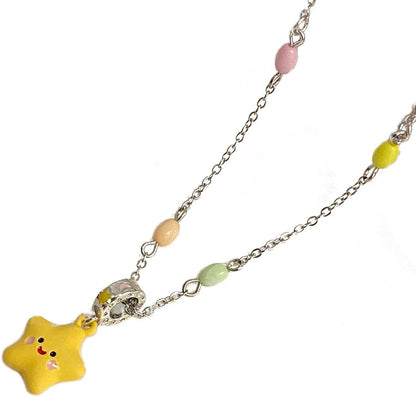 Colier Kawaii Yellow Star