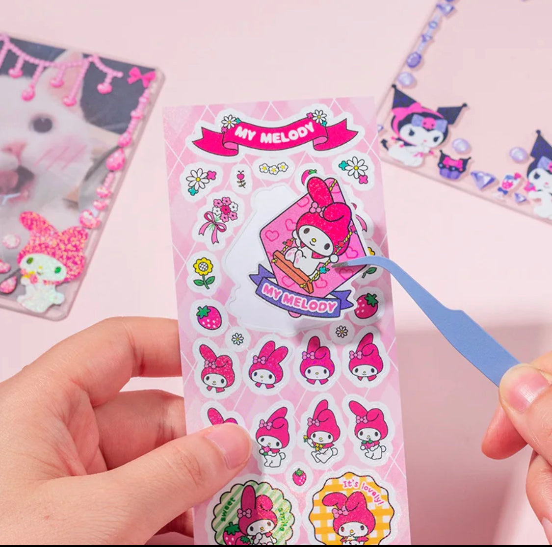 Stickere Sanrio pentru telefon