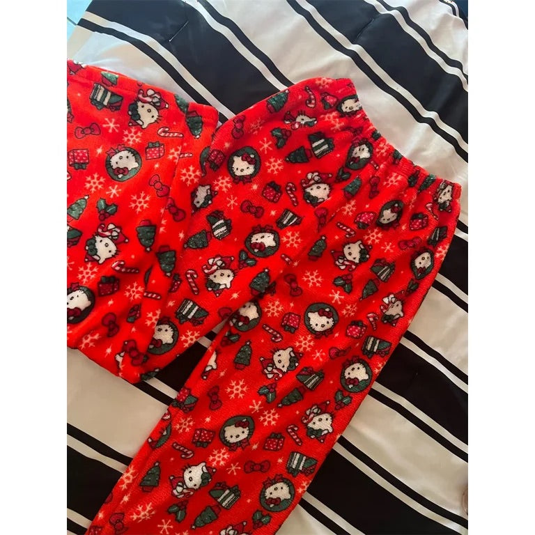 Pantaloni Chistmas - Hello Kitty Editie Specială