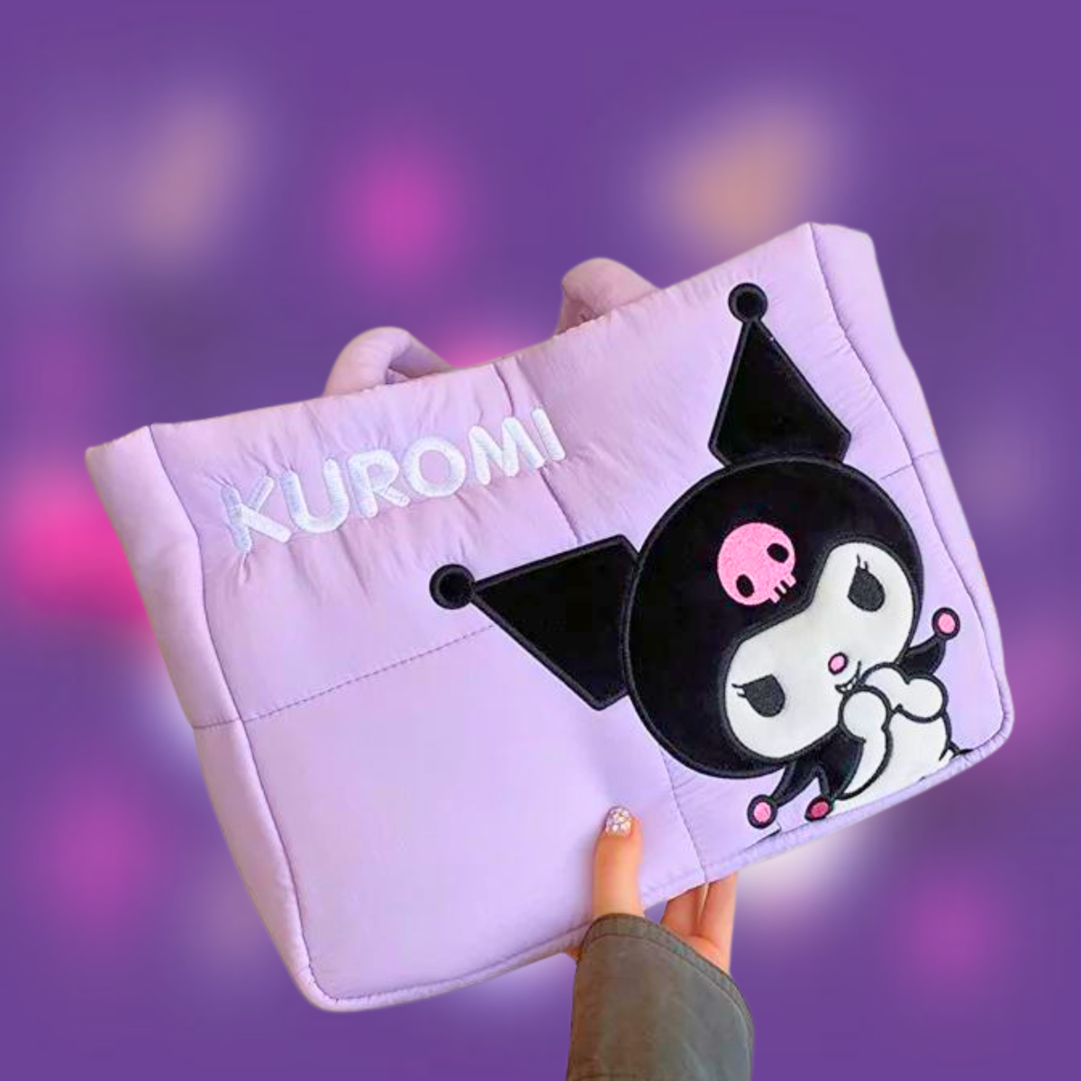 Geantă Kuromi Purple