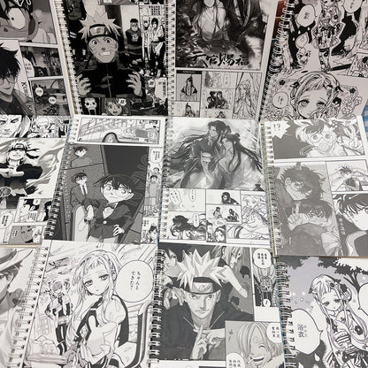 Caiet A5 Anime Black&White