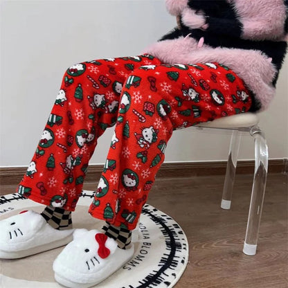 Pantaloni Chistmas - Hello Kitty Editie Specială