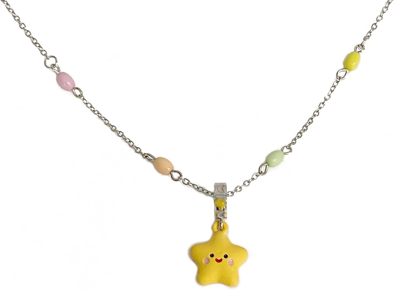 Colier Kawaii Yellow Star